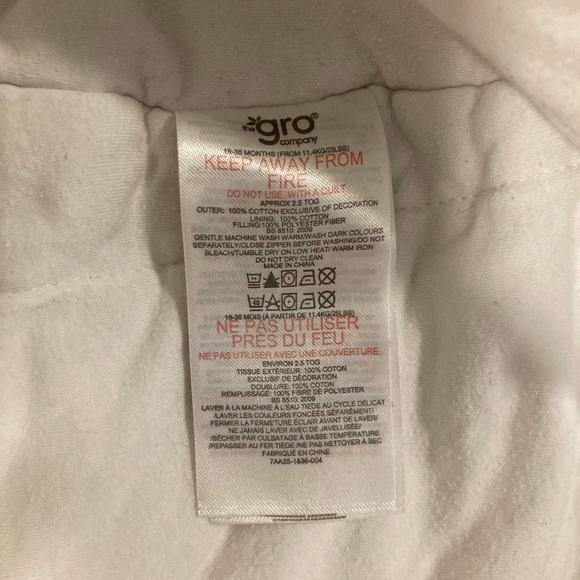 Gro bag Sleepsack - Picture 2 of 2